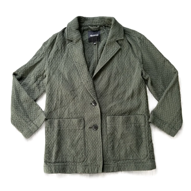 Blazer By Madewell In Green, Size: S Women's Fashion Blazer