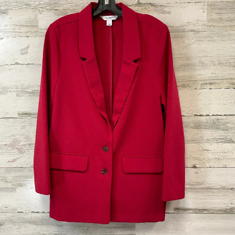 Blazer By Old Navy In Red, Size: L Women's Custom Suit