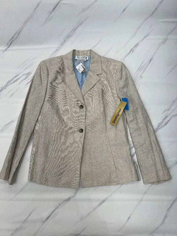 Blazer By Saks Fifth Avenue In Beige, Size: 8 Women's Unique Blazer