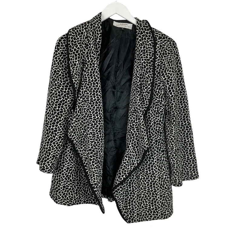 Blazer By Tahari By Arthur Levine In Animal Print, Size: M Women's Simple Blazer