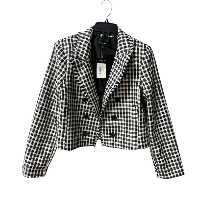 Blazer By Tahari By Arthur Levine In Black, Size: 14 Women's Elegant Blazer