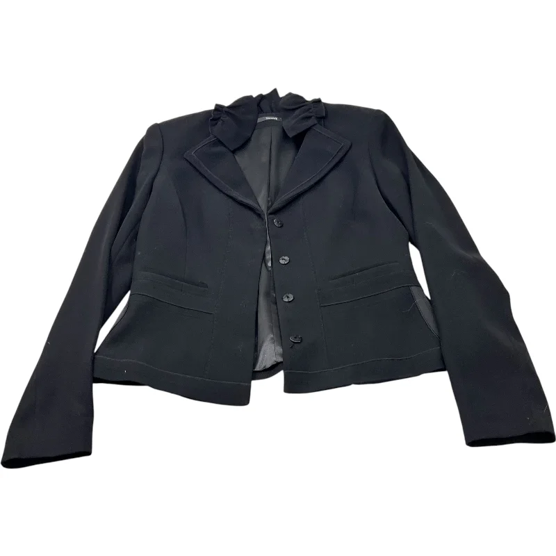 Blazer By Tahari By Arthur Levine In Black, Size: 4 Women's Trendy Jacket