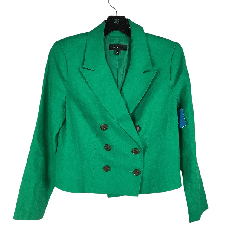 Blazer By Talbots In Green, Size: 2 Women's Luxurious Jacket