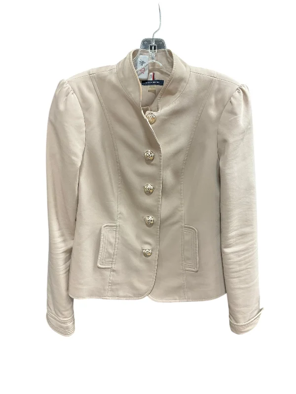 Blazer By Tommy Hilfiger In Tan, Size: 6 Women's Boutique Suit