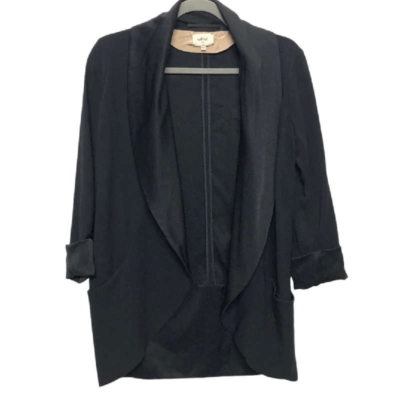 Blazer By Wilfred In Black, Size: 0 Women's Luxury Jacket