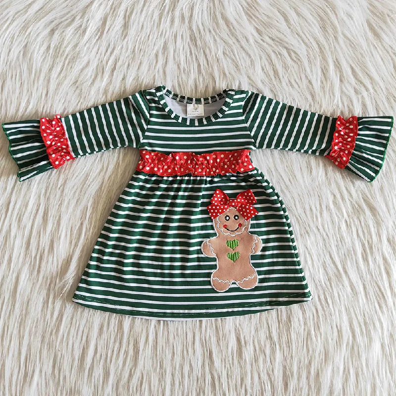 Christmas Boutique Girls Dress 6 B13-20 Turtleneck Warm Winter