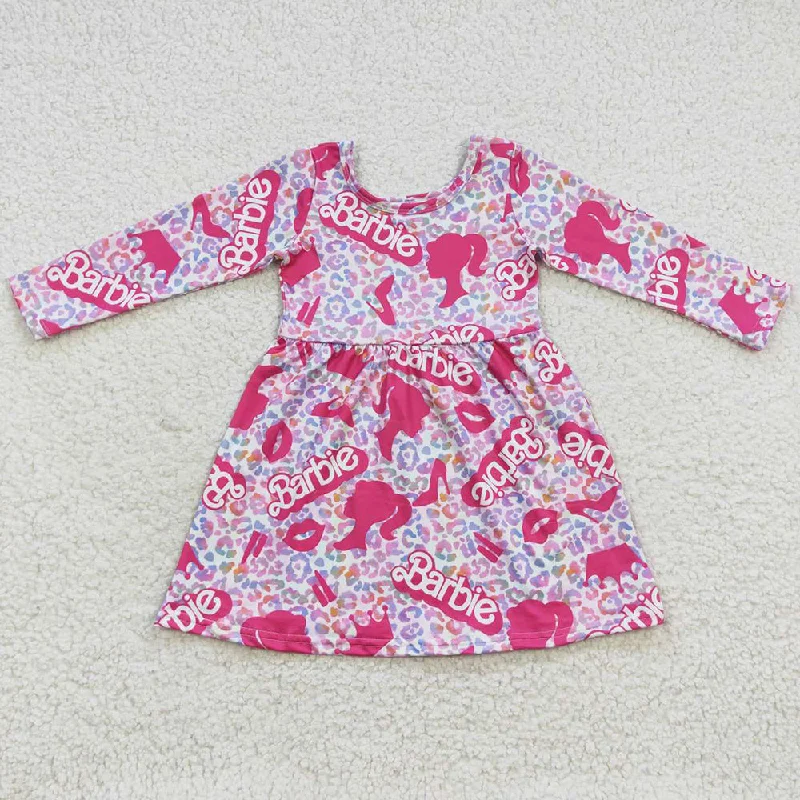 Hot Sale Baby Girls Dress Long Sleeve Dresses GLD0276 Tunics Seasonal trendy