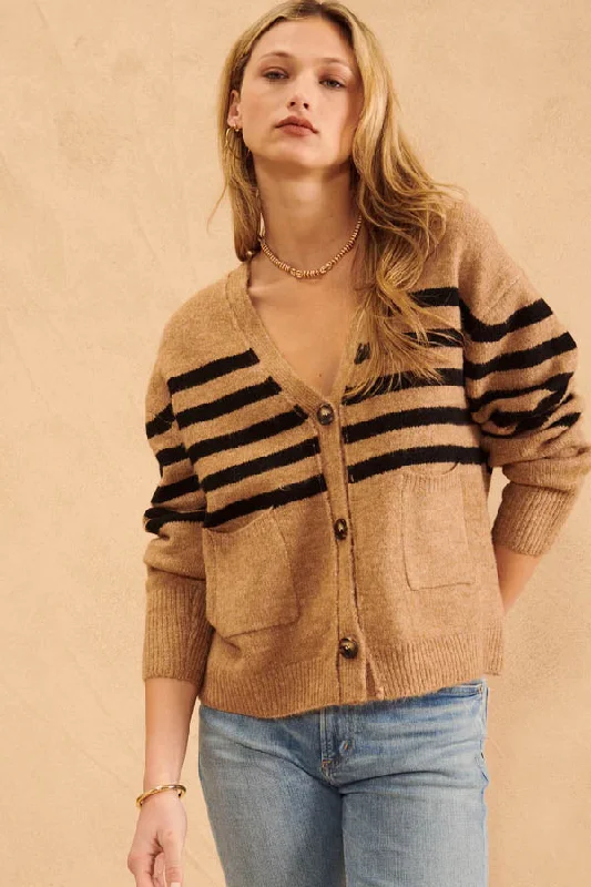 John & Jenn Stanley Cardigan Cardigan Knitwear Sweater