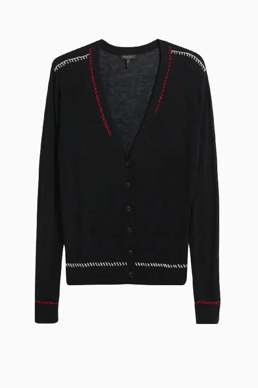 Rag & Bone Indie Cardigan - Salute Welt Pockets Slit Pockets Flap Pockets