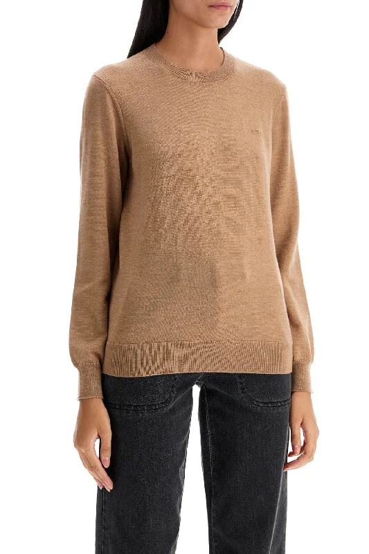 A.p.c. Wool Crewneck Pullover Bell Sleeve Stylish