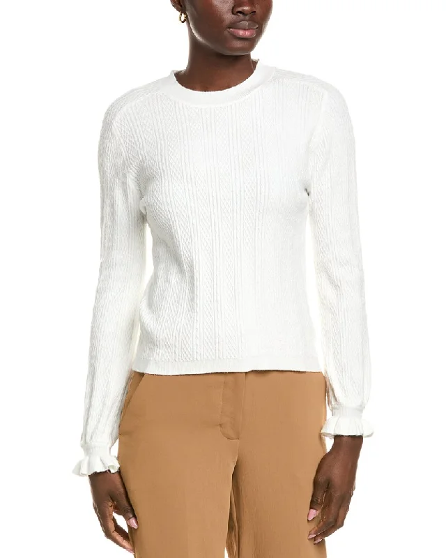 ANNA KAY Cool Pullover Port Neck Pullover