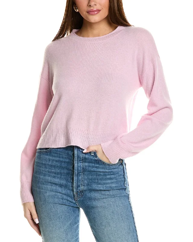 Bella Dahl Cashmere Pullover Tight Sleeve Top