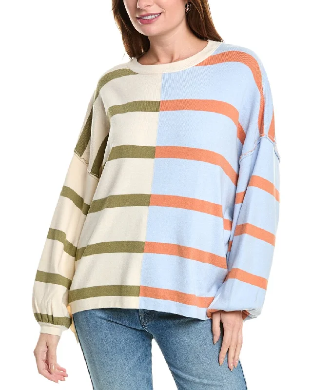 FATE Oversized Pullover Square Neck Pullover