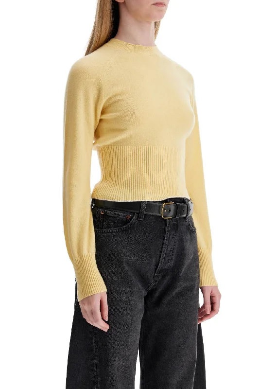 Jacquemus Cropped Pullover 'the Threshold Alpaca Blend Soft