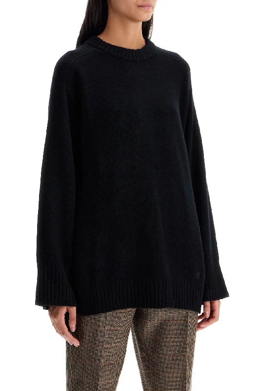 Loulou Studio Safi Wool And Cashmere Pullover Boat Neck Sweater