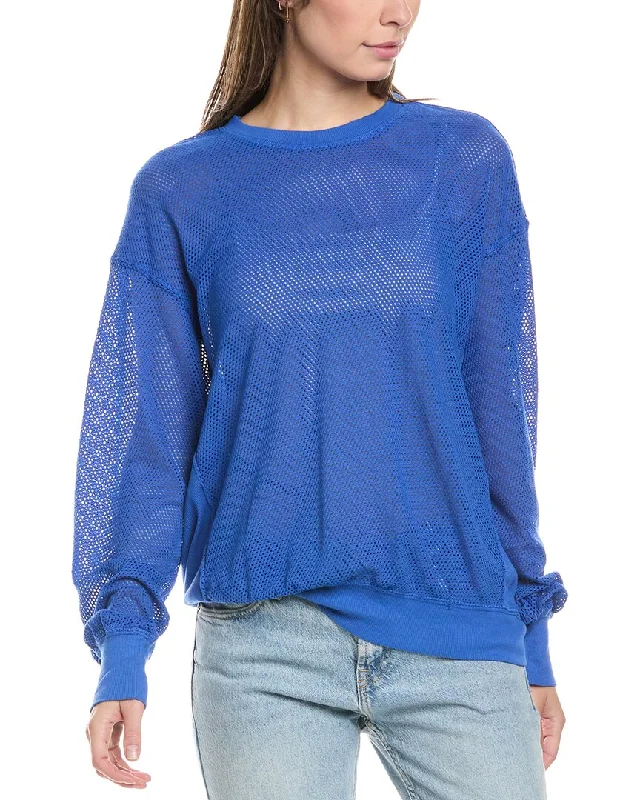 Michael Stars Gigi Pullover Asymmetrical Neck Pullover