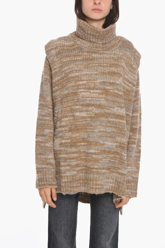 Samsoe Samsoe Turtleneck EMBER Oversized Pullover Turtleneck Warm Pullover