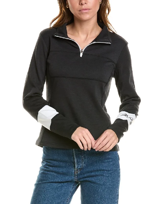 Spyder Speed Fleece 1/2-Zip Pullover Saggy Sleeve Comfort