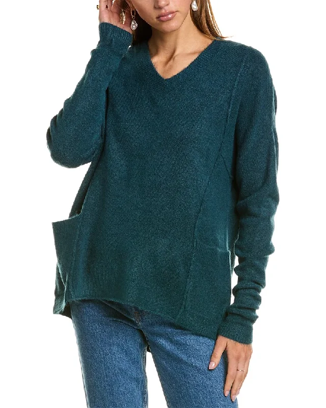 XCVI Lucretia Pullover Boxy Neck Sweater