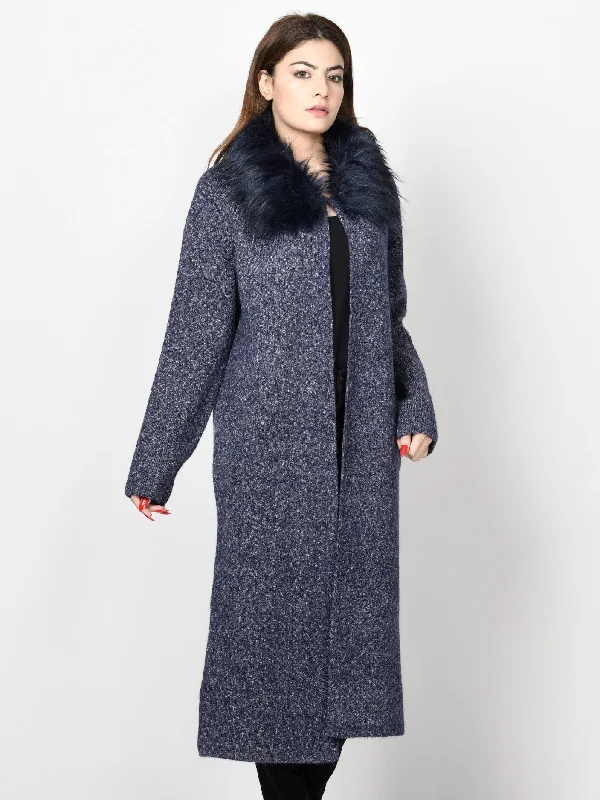 Fur Coat Down Puffer Quilted