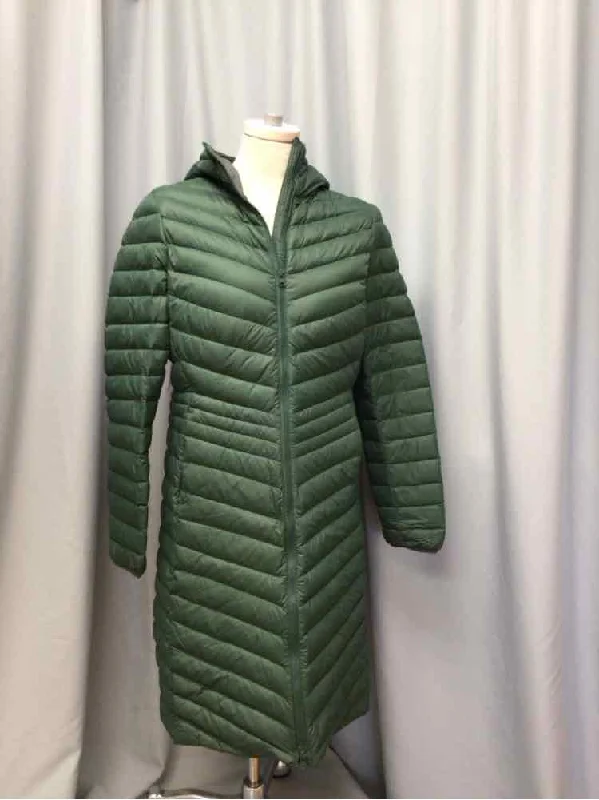 LANDS END SIZE SMALL Ladies COAT Zip Front Button Front Snap Front