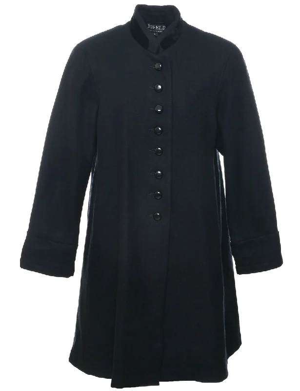 Single Breasted Wool Coat - S Coat Overcoat Trench Coat